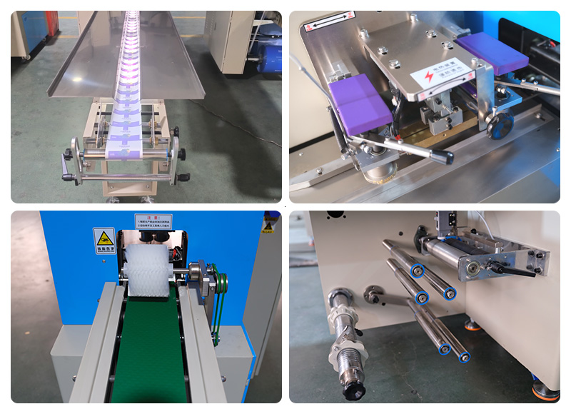 KD-260下走紙枕式包裝機(jī)（反膜款）雙刀機(jī)械細(xì)節(jié)