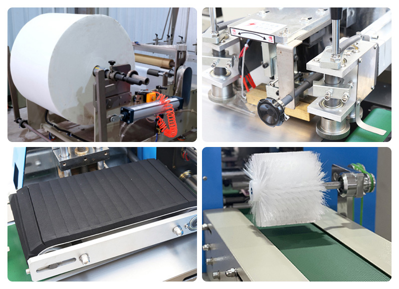 全自動浴巾包裝機（一次性高速折疊）機械細節(jié)